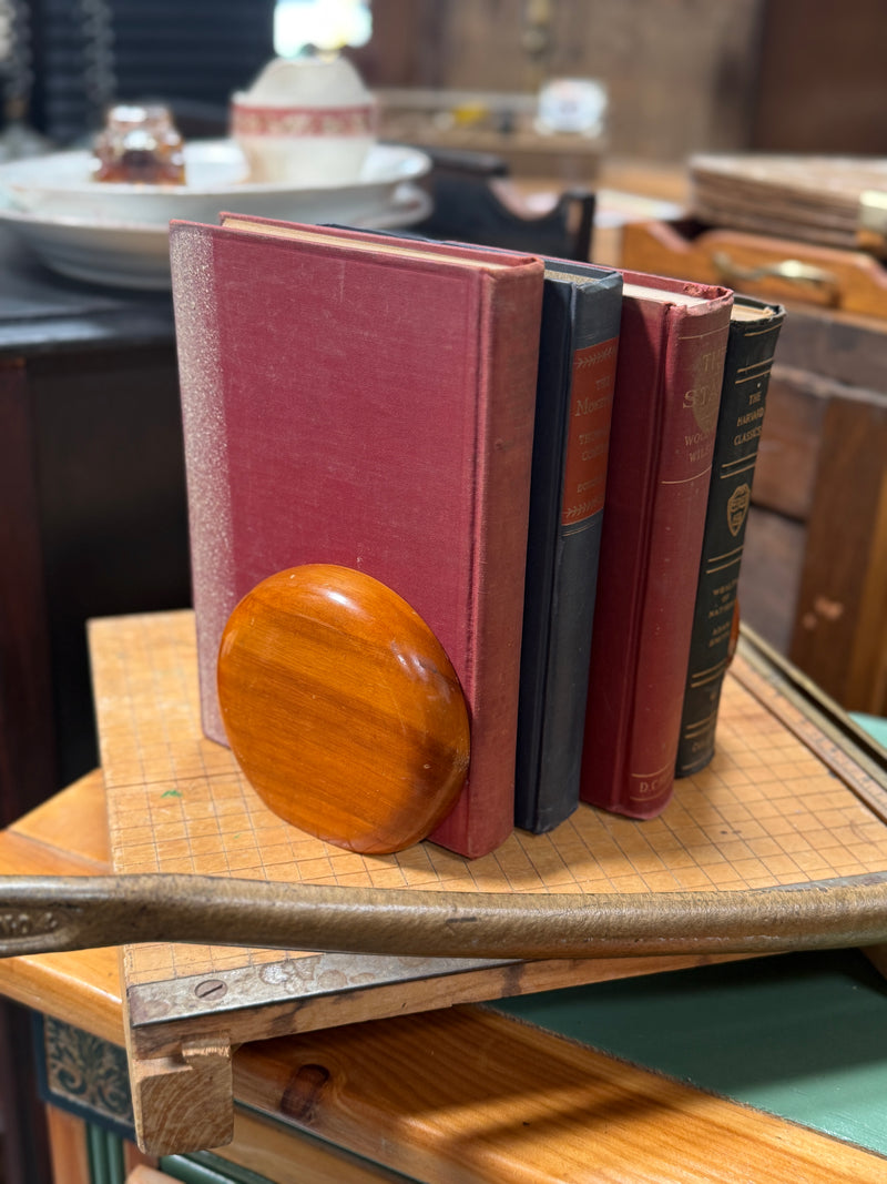 Pair of Western Juniper Bookends by Western Juniper Novelty Co., Bend Oregon, Circa 1940s–1950s
