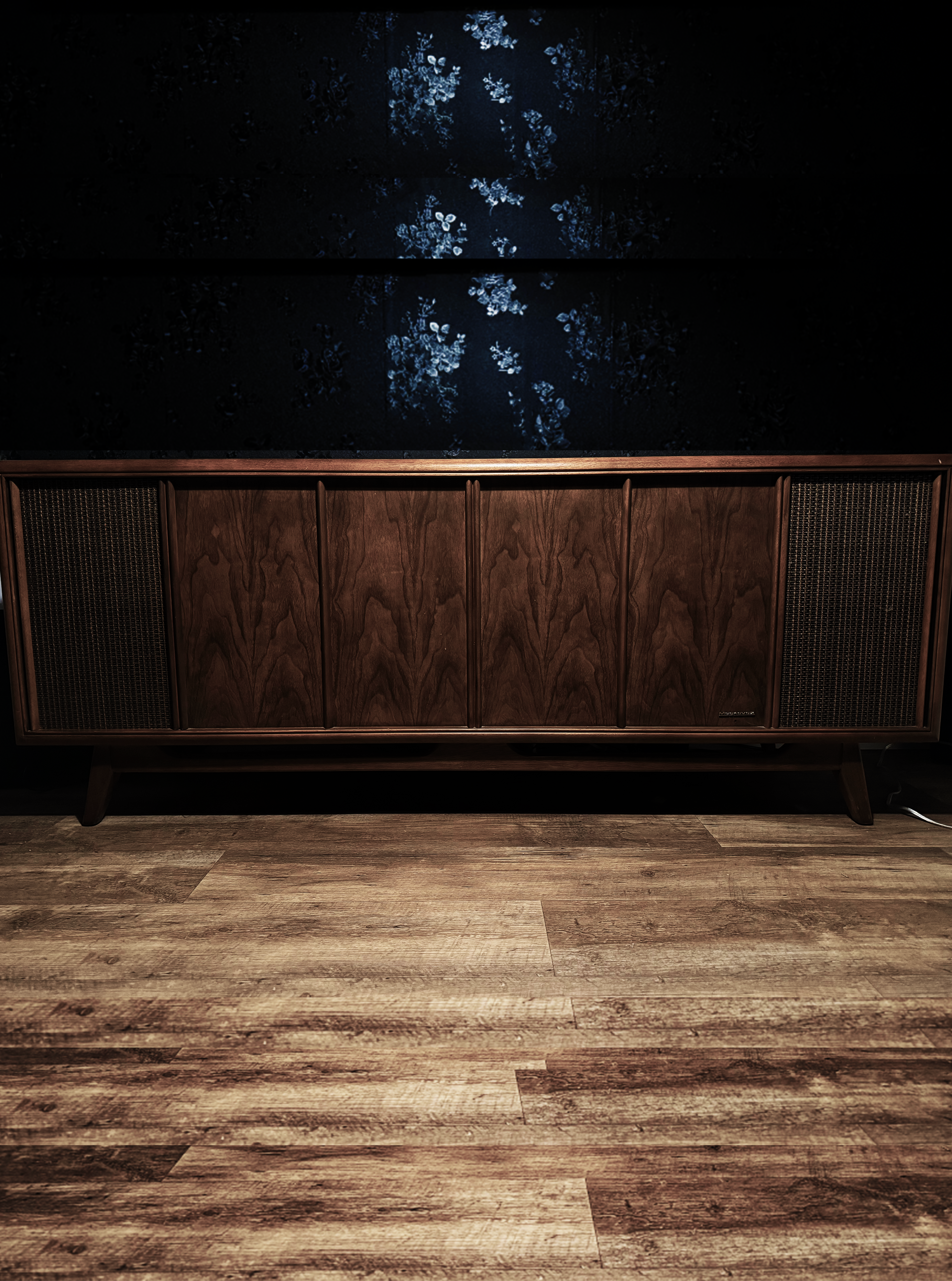 Magnavox Astro-Sonic Console Stereo & Record Player – Viridian Magnavox Astro-Sonic Console Stereo & Record Player – Viridian