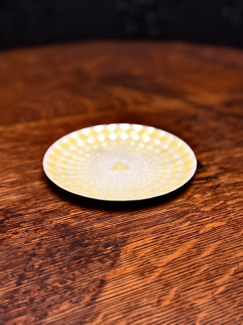 Mid-Century Modern Enamel Dish — Finel Arabia (Kaj Franck, Finland), Circa 1960–1965