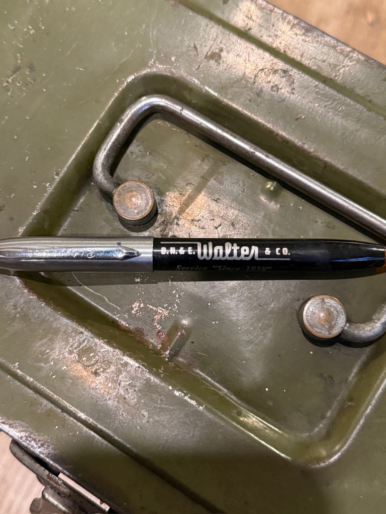 Mid Century Vintage D. N. & E. Walter & Co. Advertising Pen, San Francisco