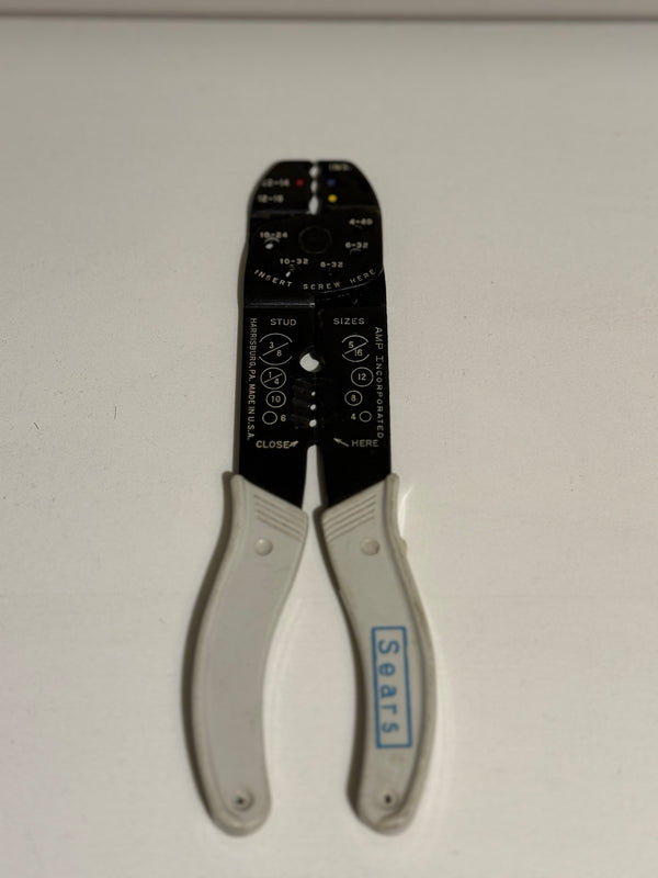 Vintage Sears AMP Wire Stripper and Crimping Tool, c. 1965–1984