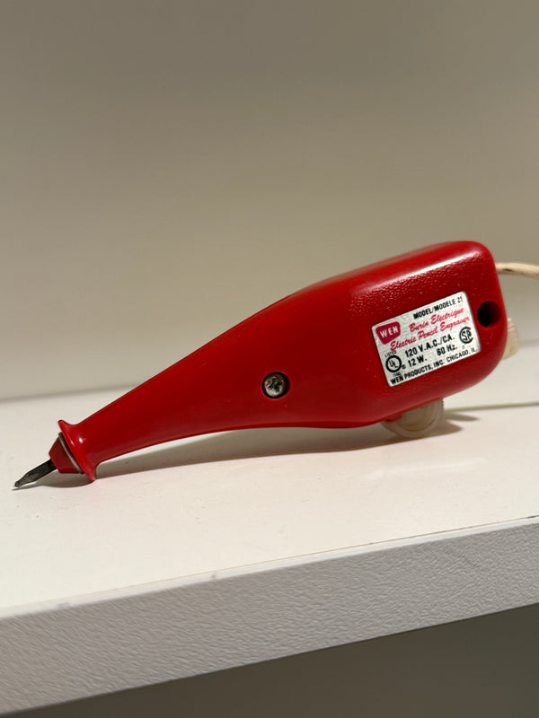 Vintage WEN Model 21 Electric Pencil Engraver, Chicago, c. 1970–1990