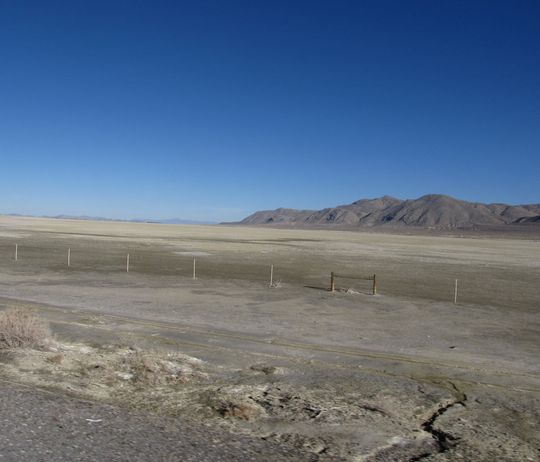The Black Rock Desert near Gerlach, Nevada, in the empty northwestern Great Basin. Photo by Ken Lund, CC BY-SA 2.0.