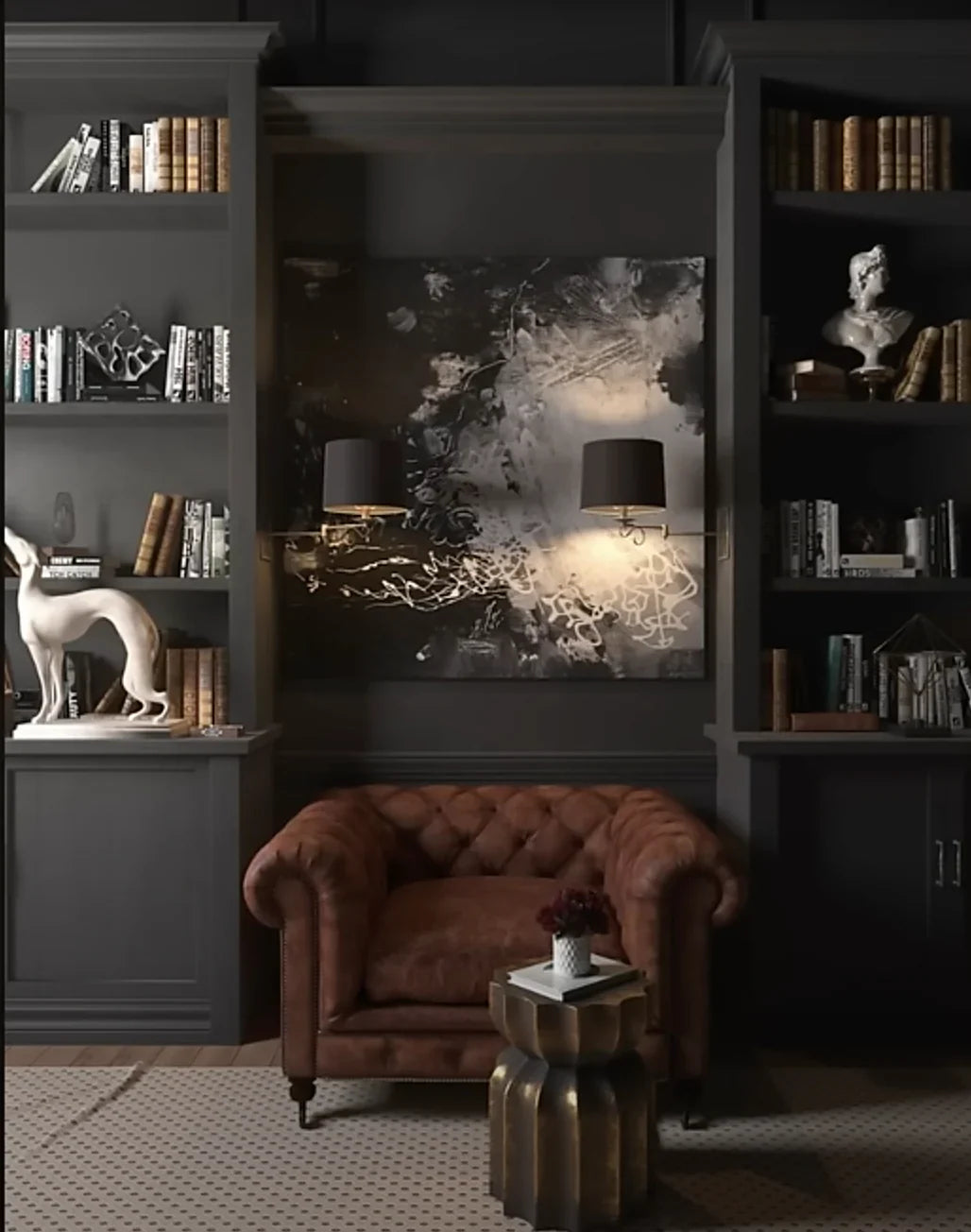 How to Make Dark Rooms Feel Warm and Inviting