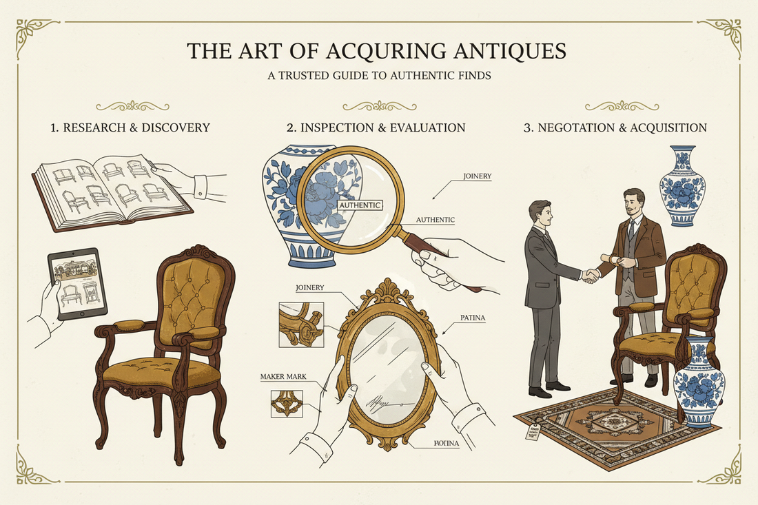 How to Buy Antiques with Confidence: A Guide for Discerning Collectors