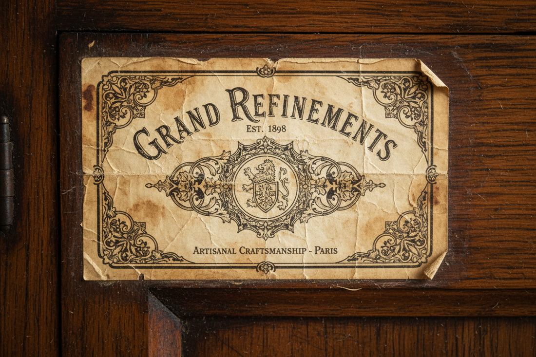 How to Read Maker’s Marks and Labels on Furniture