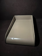 Vintage Steelmaster Streamliner Steel Desk Letter Tray, c. 1975–1995