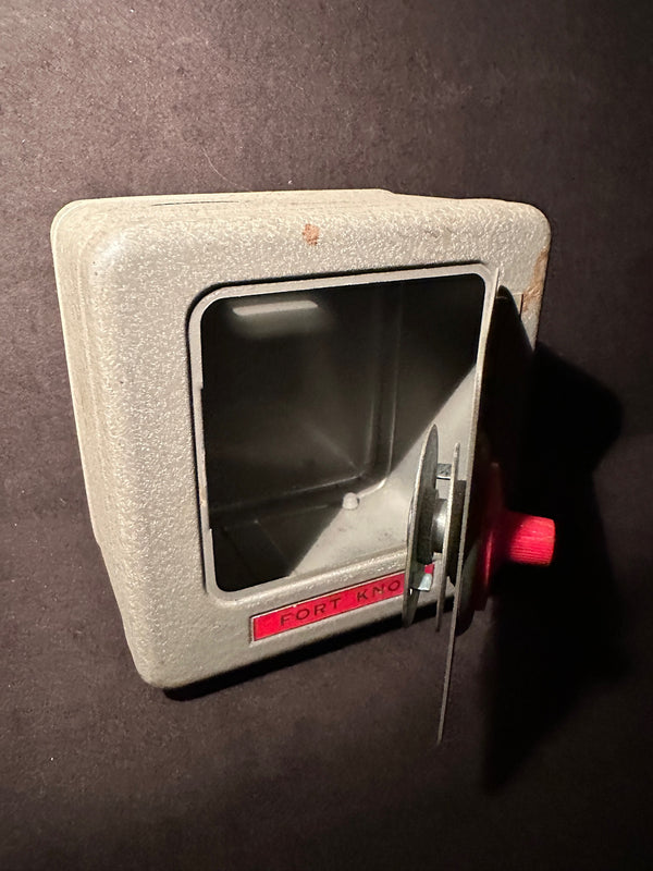 Vintage Superior Steel Combination Toy Safe Bank, c. 1940–1965