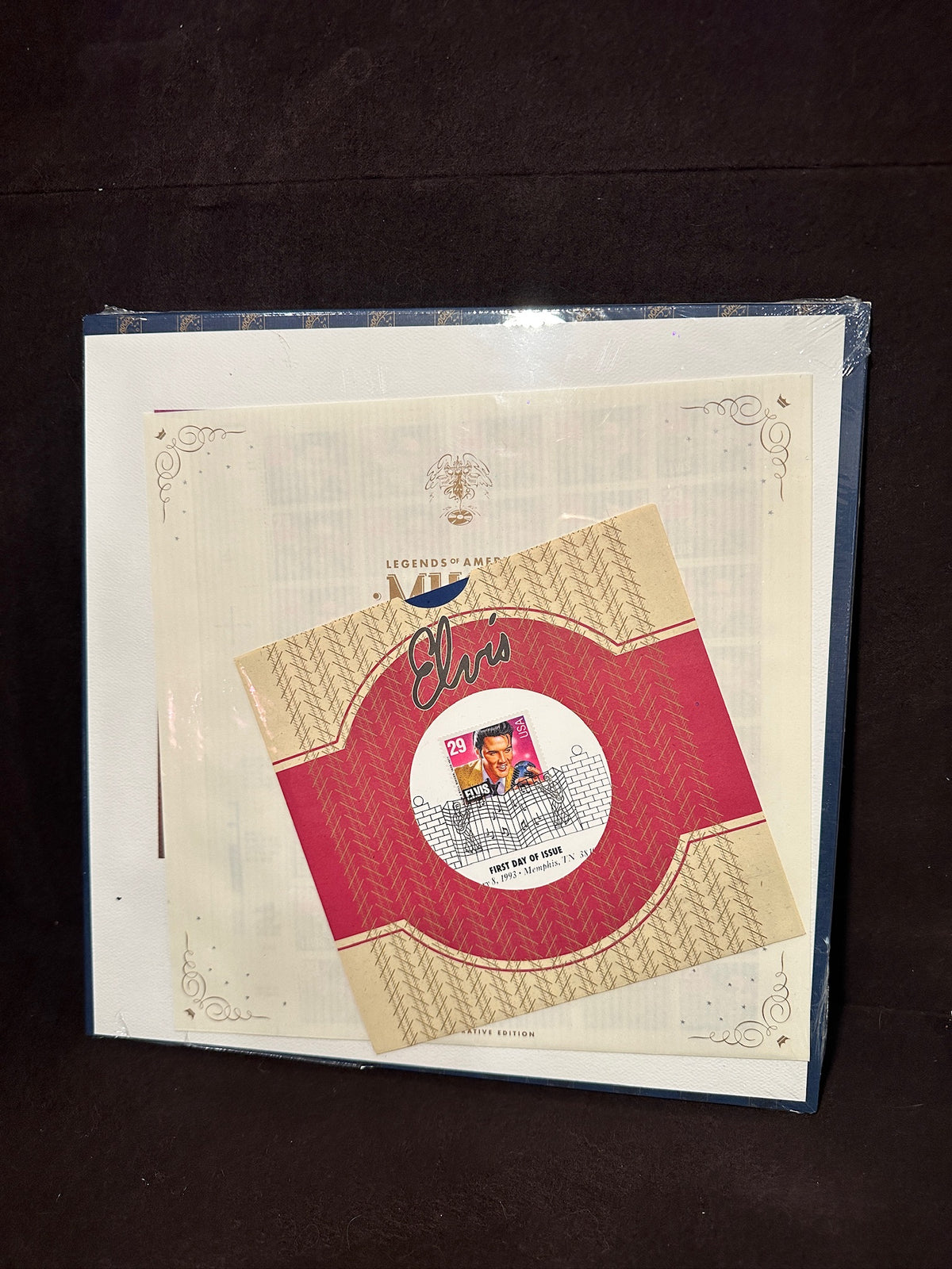 Vintage USPS Elvis Commemorative Stamp Collection, Sealed, 1993