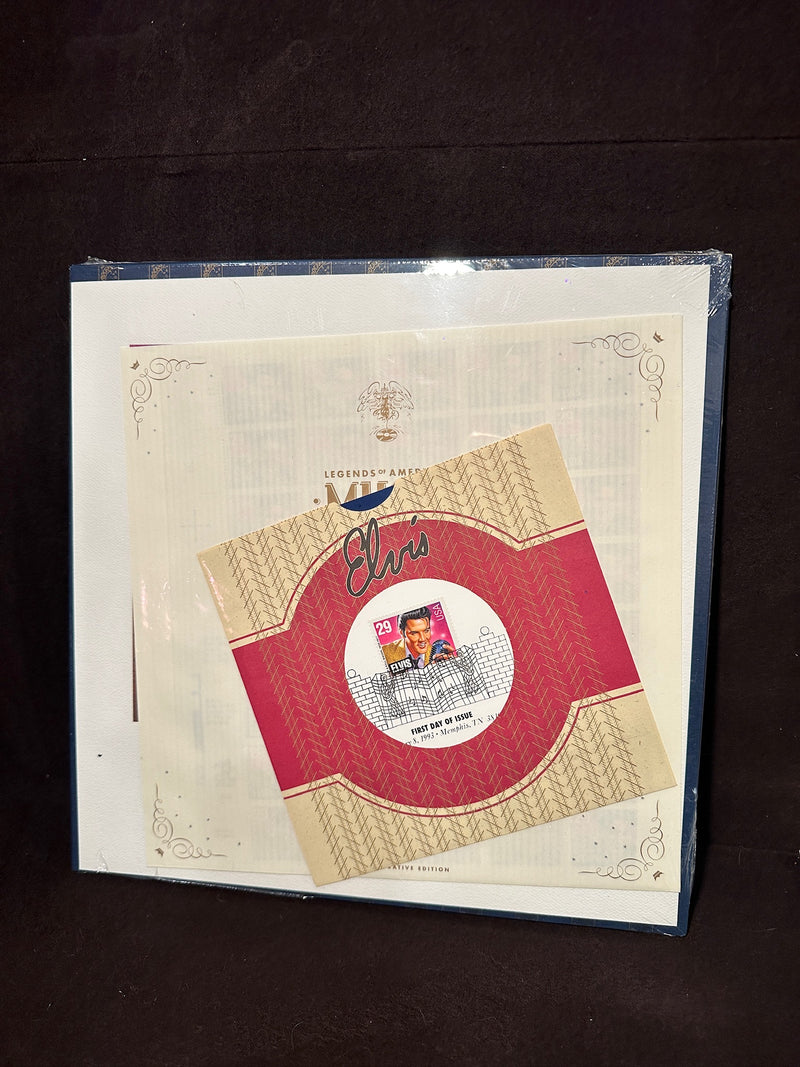 Vintage USPS Elvis Commemorative Stamp Collection, Sealed, 1993