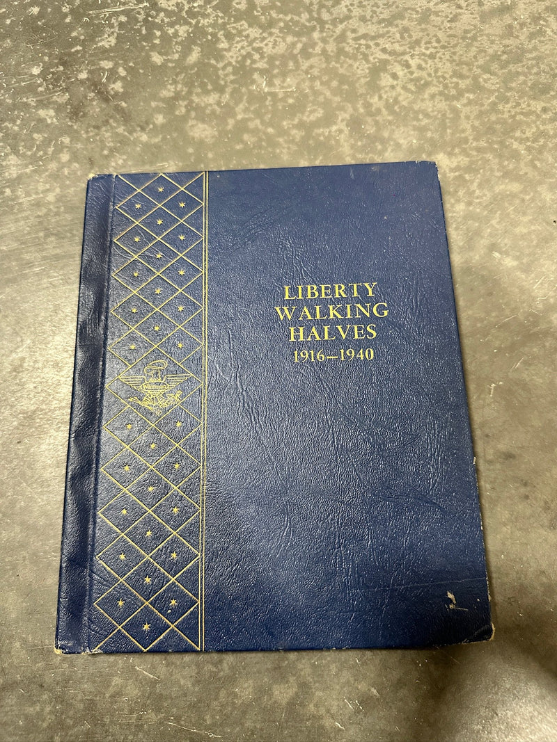 Whitman Liberty Walking Halves Album 9423, Empty, c. 1960–1970