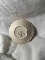 Sabin Crest-O-Gold 22K Porcelain Handled Tray & Bowl Set, c. 1940s–1960s