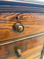 Late 19th–Early 20th Century American Painted Dresser with Conserved Patina, c. 1880–1910