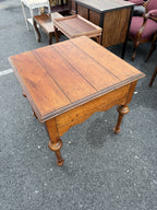 Drexel Heritage Distressed Side Table with Drawer, c. 1975–1995