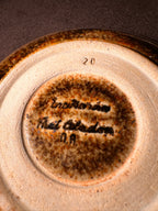 Vintage Thai Celadon Crackle Glaze Dishes, Set of Four, c. 1970–1995