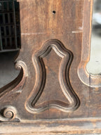 Antique Renaissance Revival Walnut Pediment Mirror, c. 1870–1885