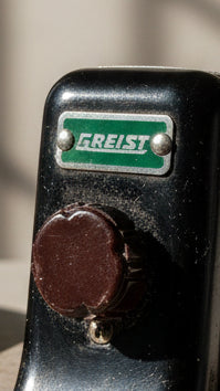 Greist Rotary Buttonholer Set with Original Box c. 1940s-1950s