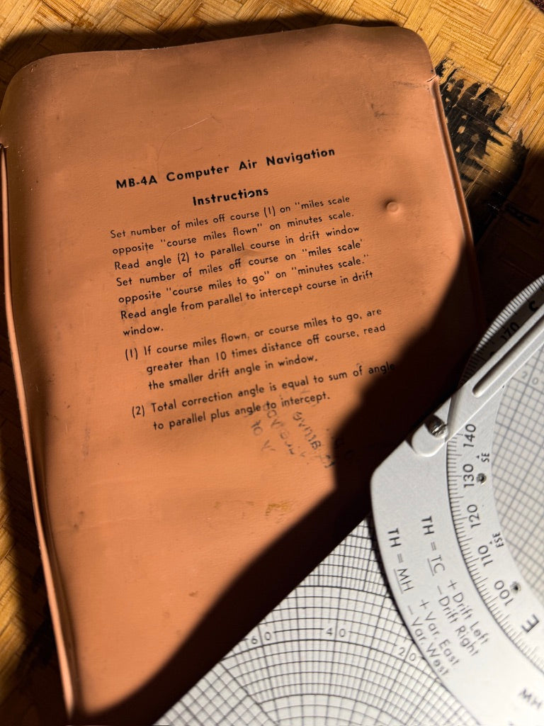 c.1950s MB-4A Air Navigation Dead Reckoning Computer