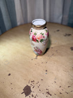 Antique German Hand Painted Romantic Porcelain Vase