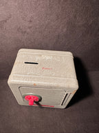 Vintage Superior Steel Combination Toy Safe Bank, c. 1940–1965