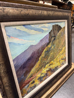 Erik Holland Nevada High Desert Plein Air Oil on Canvas, Signed, 2013