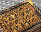Persian Khatam Micro Mosaic Inlaid Box, Star Marquetry, c. 1920–1960