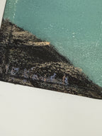 Glacial Lake at Sunset, Original Pastel on Paper, c. 1930–1970