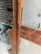 Antique Renaissance Revival Walnut Pediment Mirror, c. 1870–1885