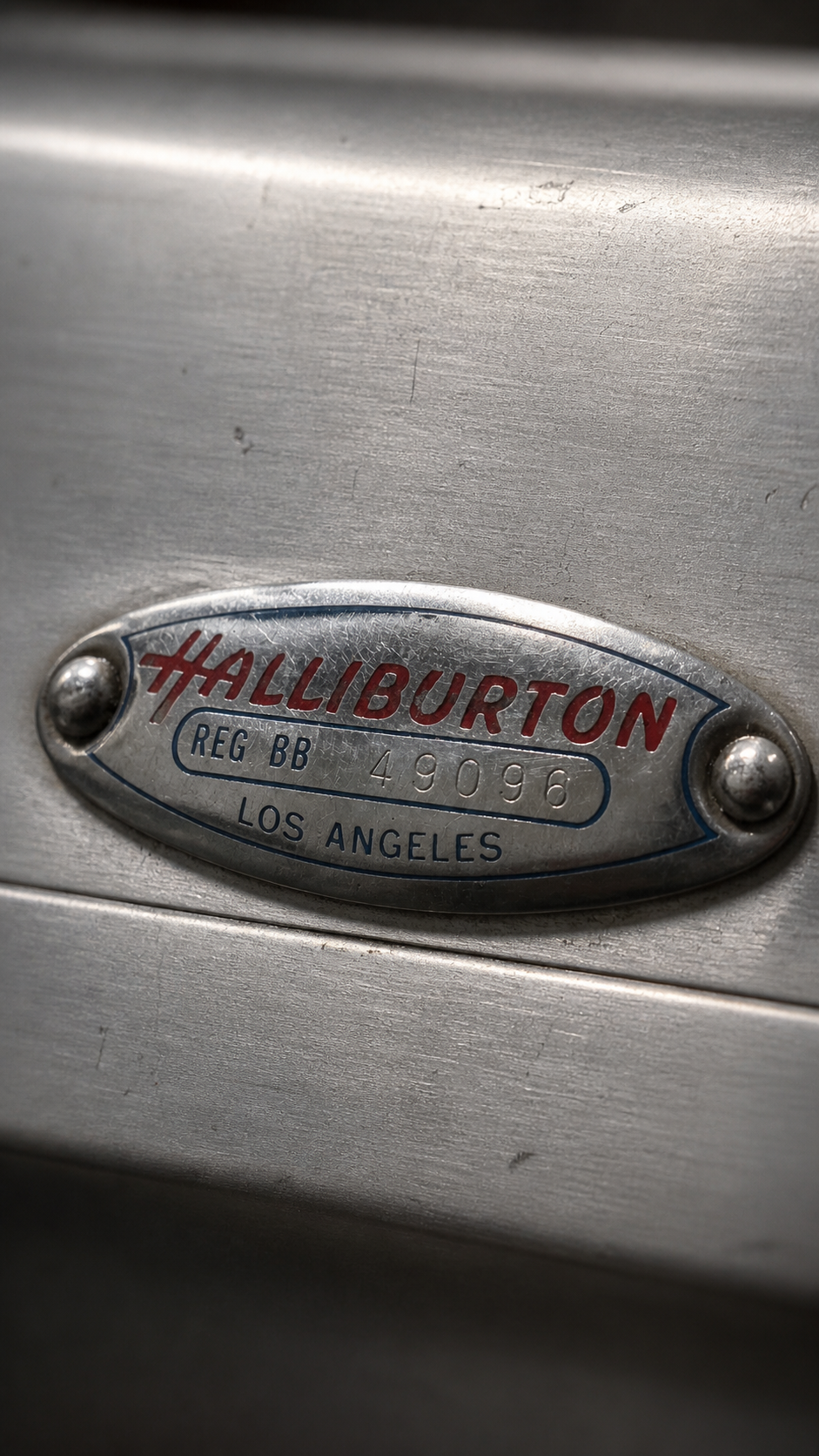 Rare Early Halliburton Los Angeles Aluminum Case, Circa Late 1940s–Early 1950s