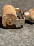 Vintage Warner Tools Wood Wallpaper Seam Roller, USA, c. 1935–1960