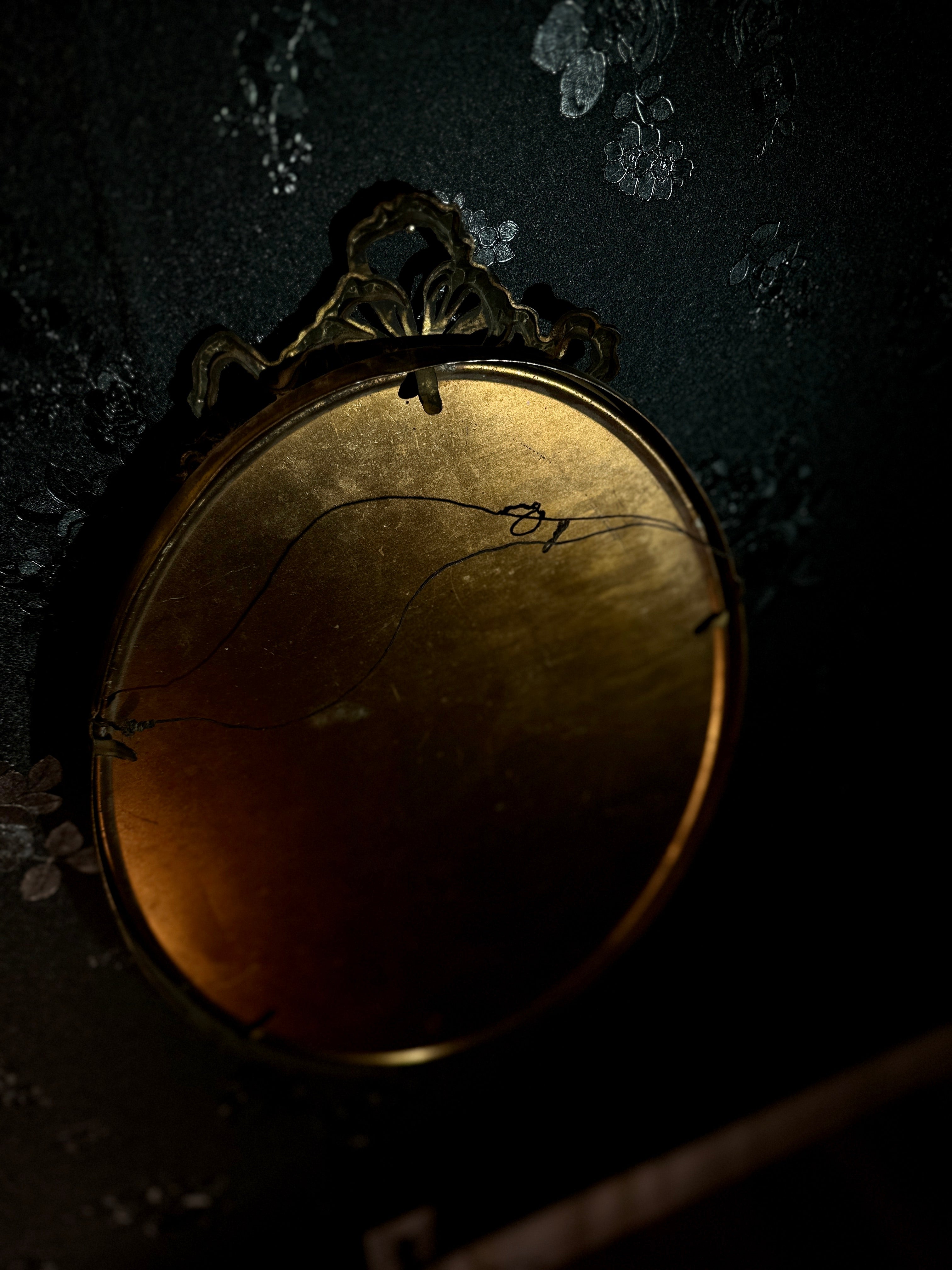 Antique Oval Child Portrait c. 1900 | Pastel & Pencil on Paper | Viridian Eclection