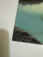 Glacial Lake at Sunset, Original Pastel on Paper, c. 1930–1970