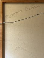 Portrait of a Woman, Oil, Inscribed Roxanne Gribbin, c. 1965–1975