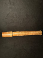 Vintage Aero and Clover Knitting Needles in Leather Tube, c. 1950–1980
