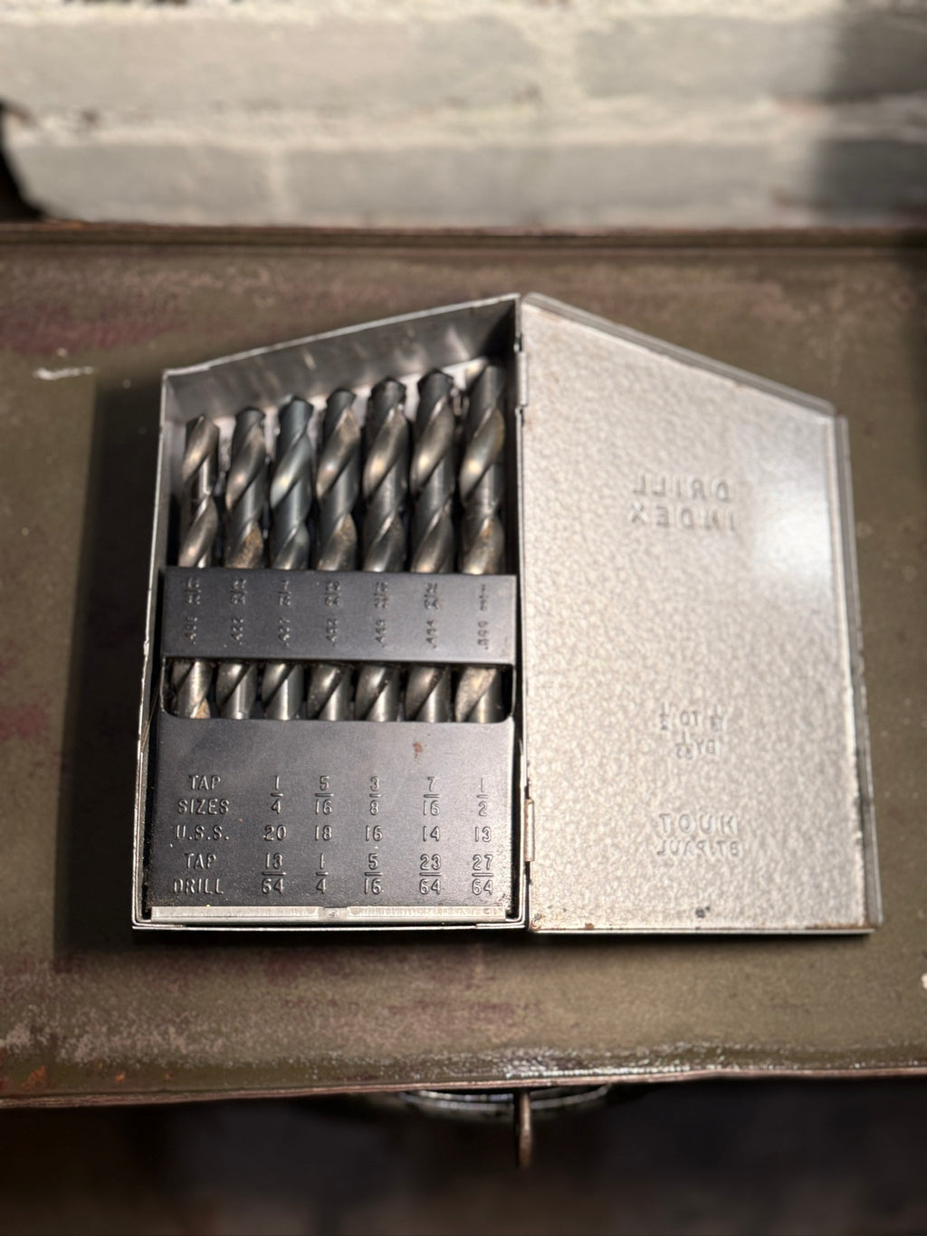 Antique Huot Drill Index Set | St. Paul MN (c.1926–1933)