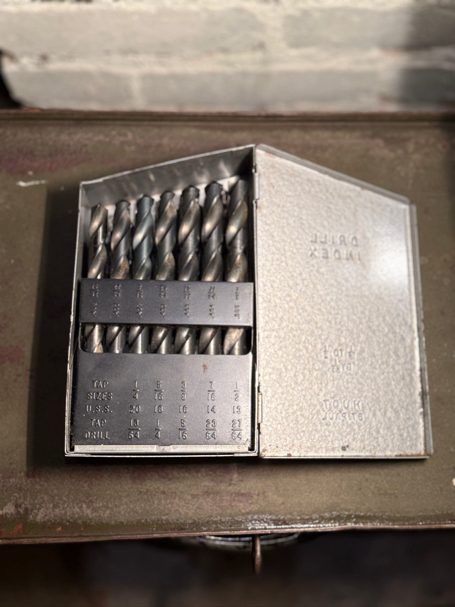 Antique Huot Drill Index Set | St. Paul MN (c.1926–1933)