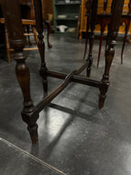 Hannahs Walnut Oval Pie Crust Occasional Table, Kenosha, c. 1920–1935