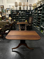 Brandt Warfield Mahogany Triple Pedestal Banquet Table, c. 1937–1950