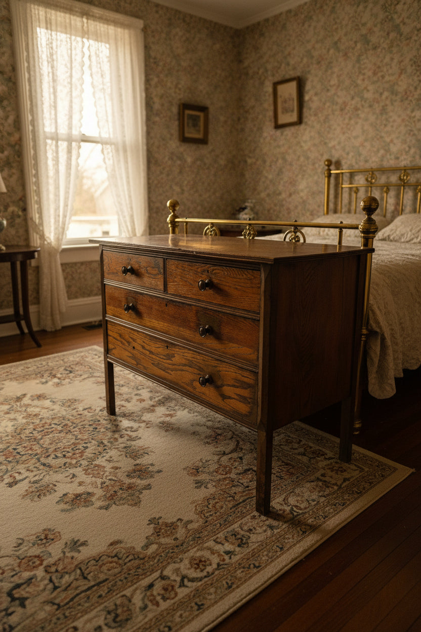 Late 19th–Early 20th Century American Painted Dresser with Conserved Patina, c. 1880–1910