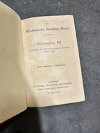 Westminster Reading Books Standard III, Wishford School Wilts, 1905