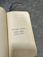 Saint Andrew Daily Missal, Bruges, Wedding Inscribed, c. 1937–1949