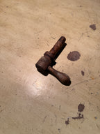 Antique Wooden Barrel Tap Key Farmhouse Tool