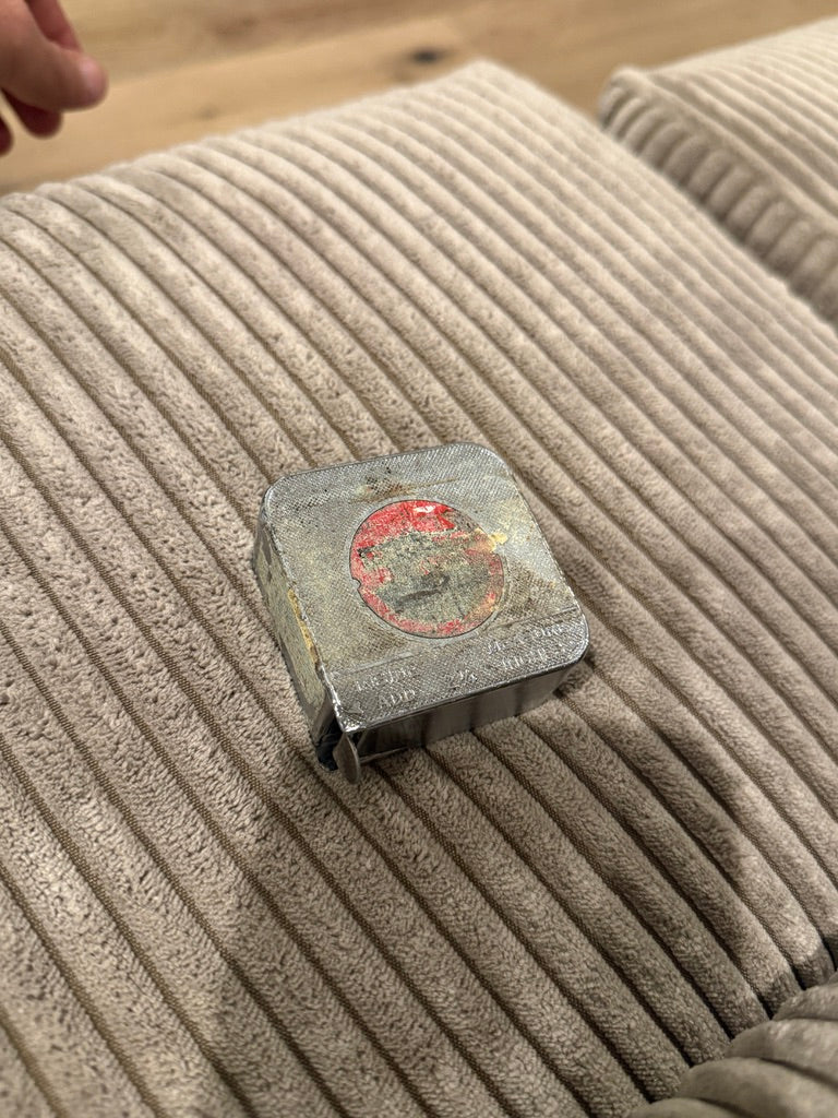 Vintage Lufkin Metal Tape Measure, USA-Made Mid-20th Century Tool