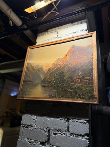 Early 20th-Century Mountain Landscape Lithograph by The Magee Company, c. 1905–1930