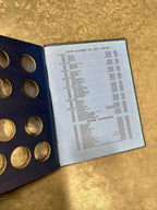 Whitman Liberty Walking Halves Album 9423, Empty, c. 1960–1970