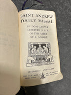 Saint Andrew Daily Missal, Bruges, Wedding Inscribed, c. 1937–1949