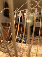 Gilt Iron Magazine Stand, Palmette Frieze, Brass Feet, c. 1950–1975