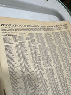 Canada Descriptive Atlas, Ottawa, Rand McNally Color Maps, 1922