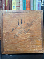 1933 Personalized Wooden Keepsake Box With Inlaid Lid