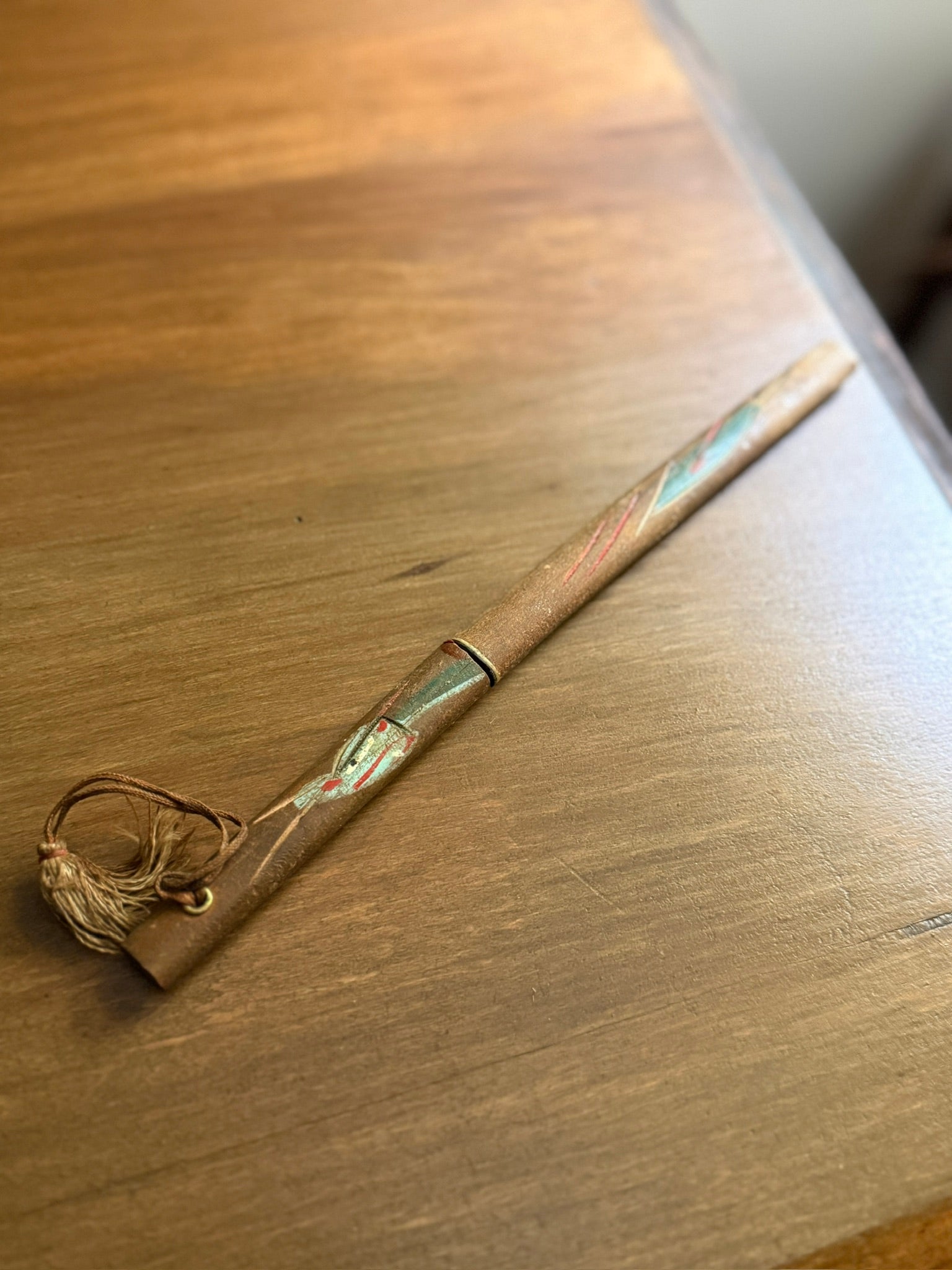 Vintage Japanese Sword Letter Opener Japan Marked c.1950s Desk Knife